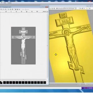 Создание модели Распятие в программе ArtCam. - YouTube