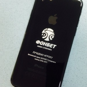 Гравировка на iPhone 7