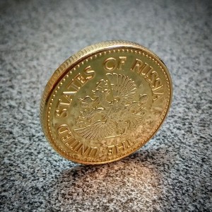 Сувенирная монета - 99 рубларров ))